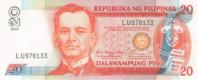 Philippinen 20 Piso 2005 p182i